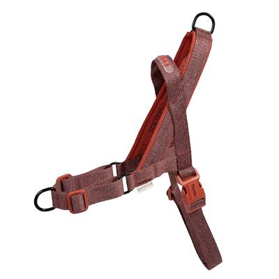 Peitoral Antipuxão SofterWalk para Cachorros Naturals Cocoa G