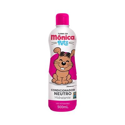 Condicionador Turma da Mônica Pets Neutro Hidratante para Cães e Gatos 500ml