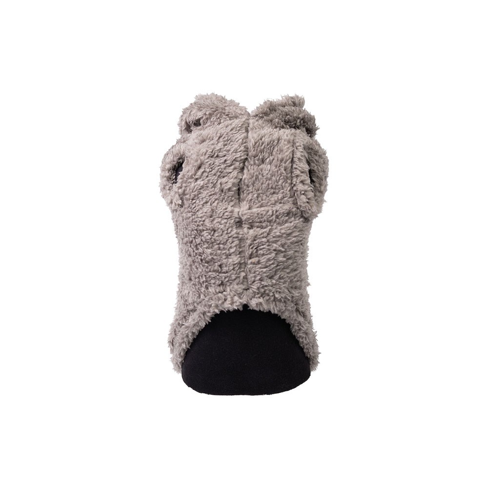 Blusa com Capuz Fábrica Pet Peludinha Cinza para Cães e Gatos