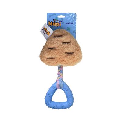 Brinquedo Napi Pelúcia Coração com Argola para Cães U