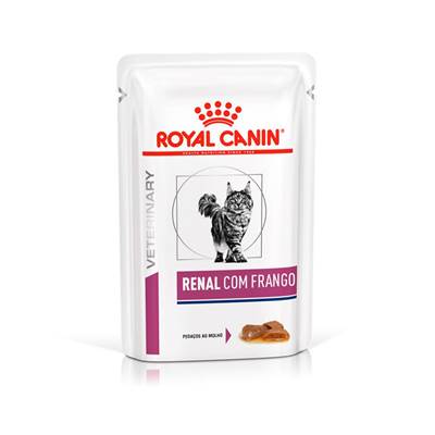 Ração Royal Canin Veterinary Diet Renal para Gatos - WET 85g