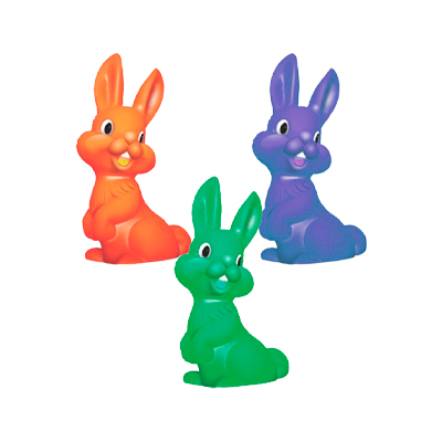 Brinquedo Líder Pet Coelho para Cães - Cores Sortidas U