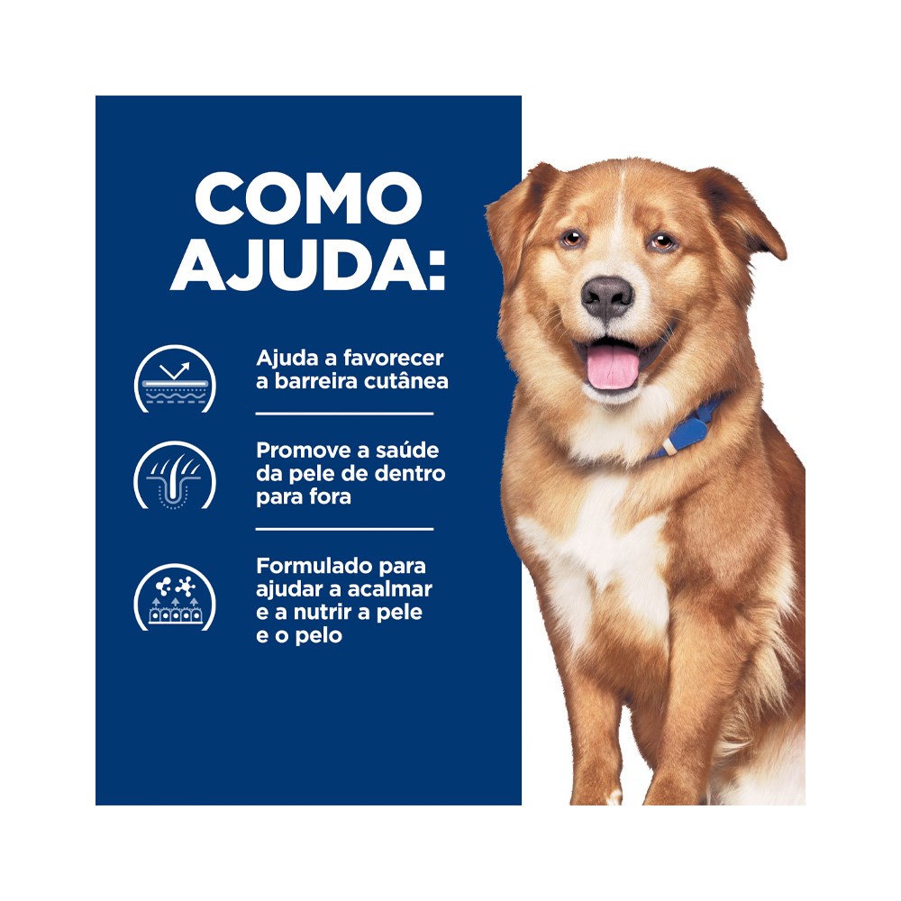 Ração Hill's Prescription Diet para Cães Adultos - Cuidados da Pele