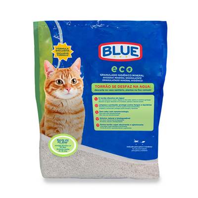 Granulado Higiênico Blue Eco Mineral 2kg