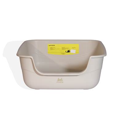 Bandeja Sanitária Fuzz Bege para Gatos