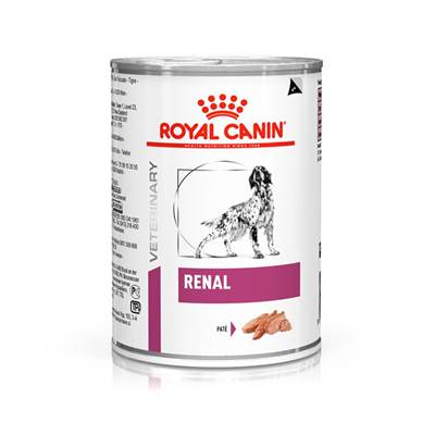 Ração Úmida Royal Canin Veterinary Diet Renal para Cães com Insuficiência Renal Crônica 410g