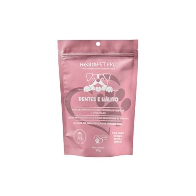 Biscoito HealthPet Pró Dentes e Hálitos para Cães 50g
