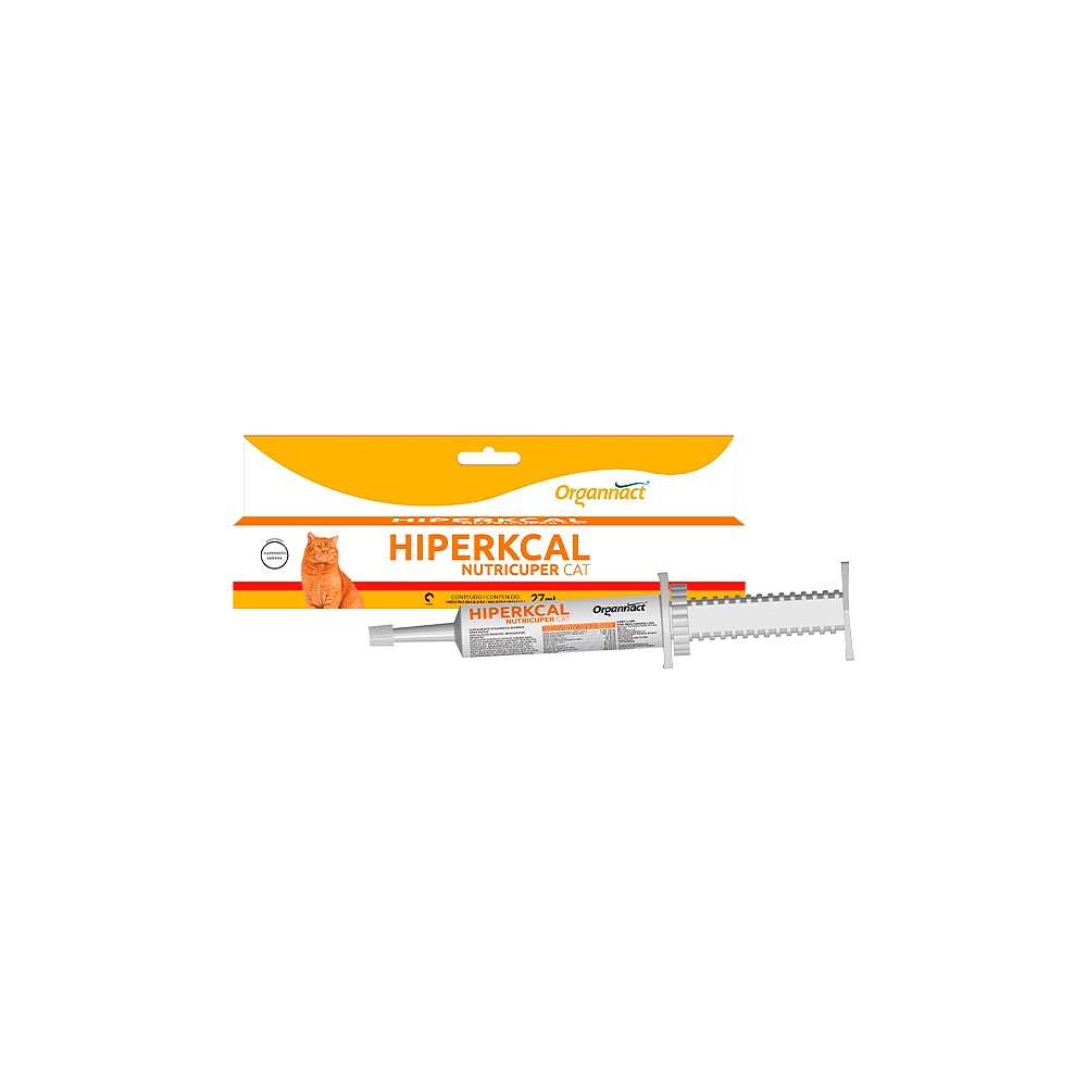 Suplemento Organnact Hiperkcal Nutri Cat para Gatos