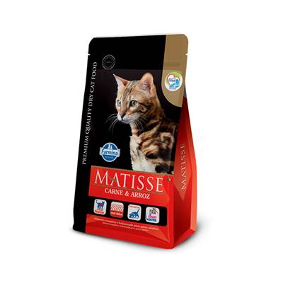 Ração Matisse para Gatos Adultos sabor Carne e Arroz 7,5kg