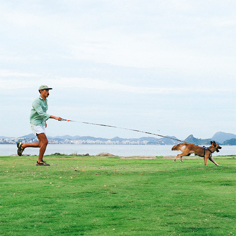 Guia Longa para Cachorros Tres | Zee.Dog