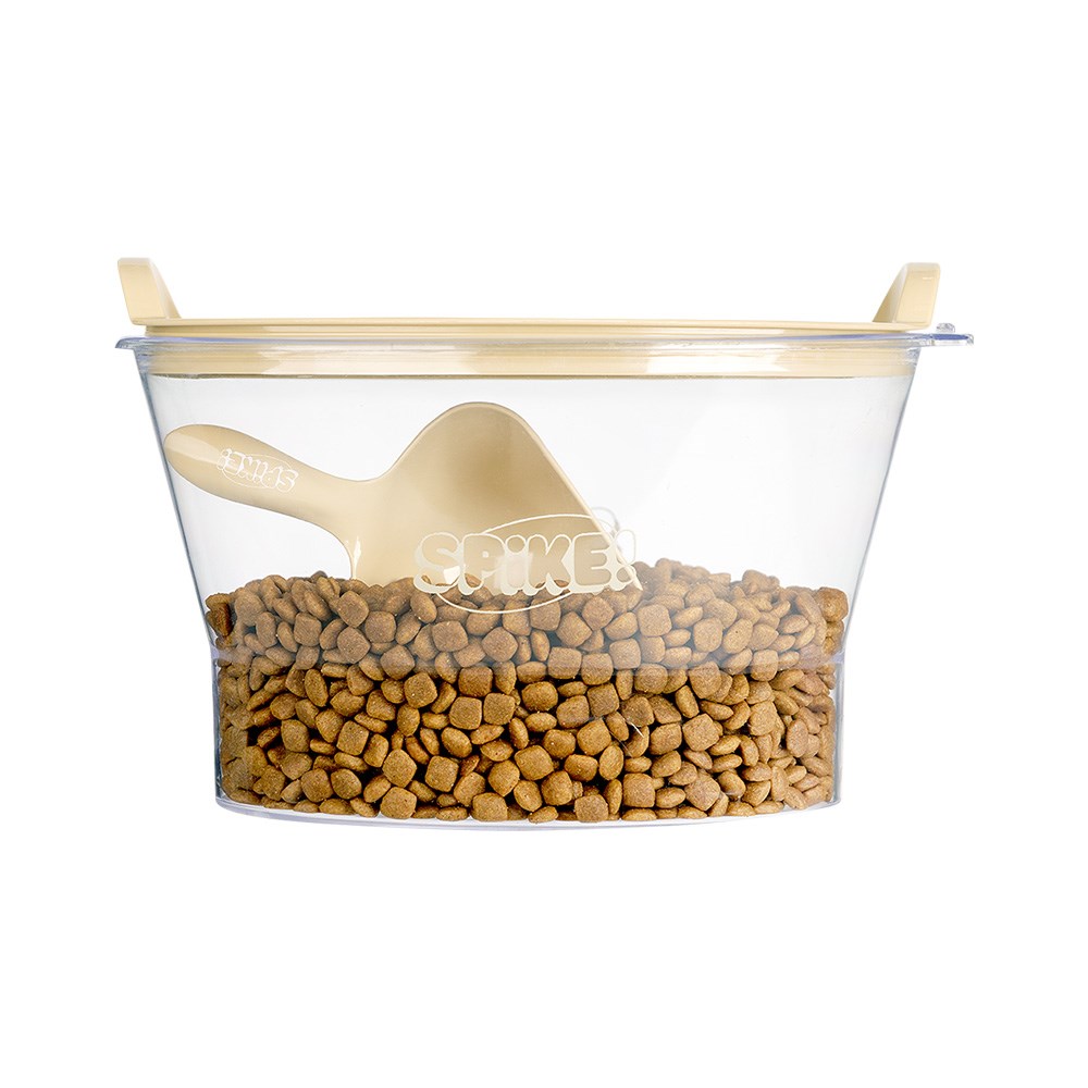 Porta Ração Spike Argila para Cães e Gatos