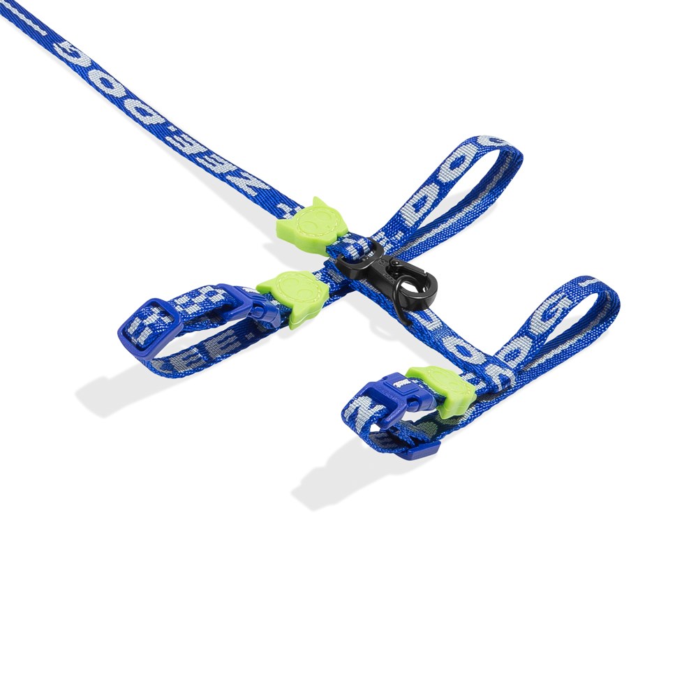 Peitoral com Guia para Gatos Jacquard Astro