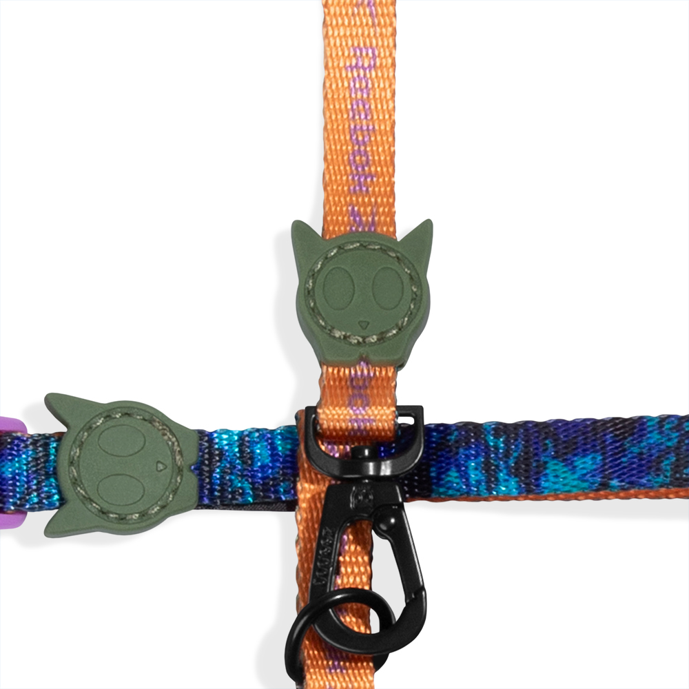 Peitoral com Guia Zee.Cat Reebok Trekk para Gatos