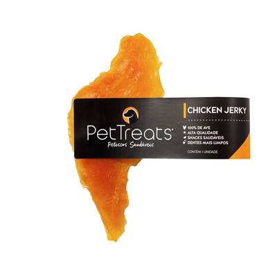 Petisco Pet Treats Chicken Jerky para Cães 1 unidade