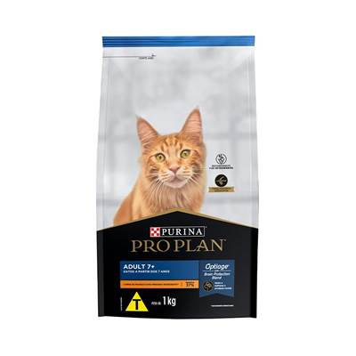 Ração Pro Plan Adult 7+ para Gatos Adultos 7,5kg