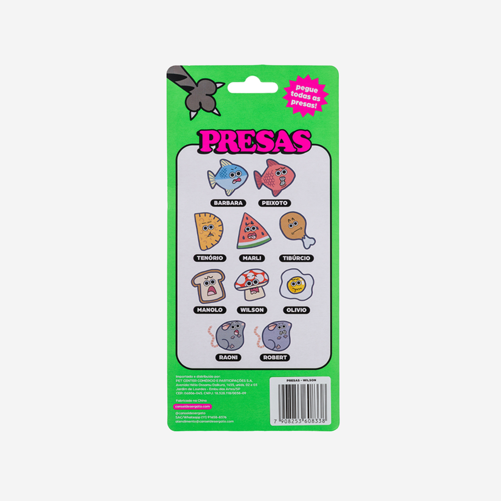 Brinquedo Presas Cansei de Ser Gato Wilson | Imagem 5