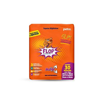 Tapete Higienico Flop Max 30 unidades