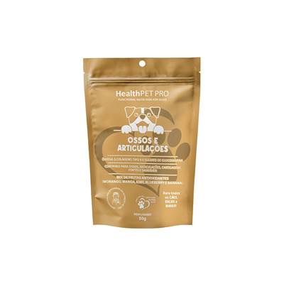 Biscoito HealthPet Pró Ossos e Articulações para Cães 50g