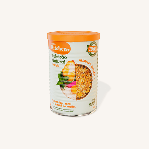 Cães Adultos Refeição Natural - Frango 1,6KG