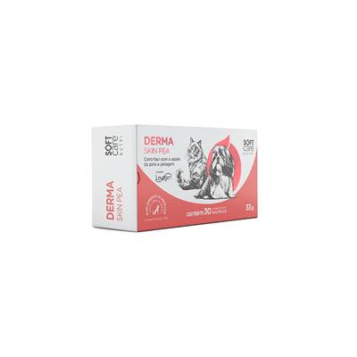 Suplemento Soft Care Nutri Derma Skin para Cães e Gatos 30 comprimidos
