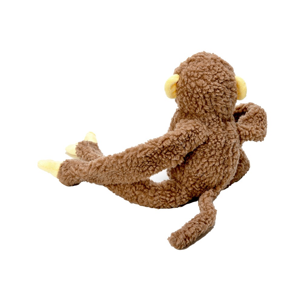Macaco Chalesco Brinquedo para Cães Pelúcia Marrom