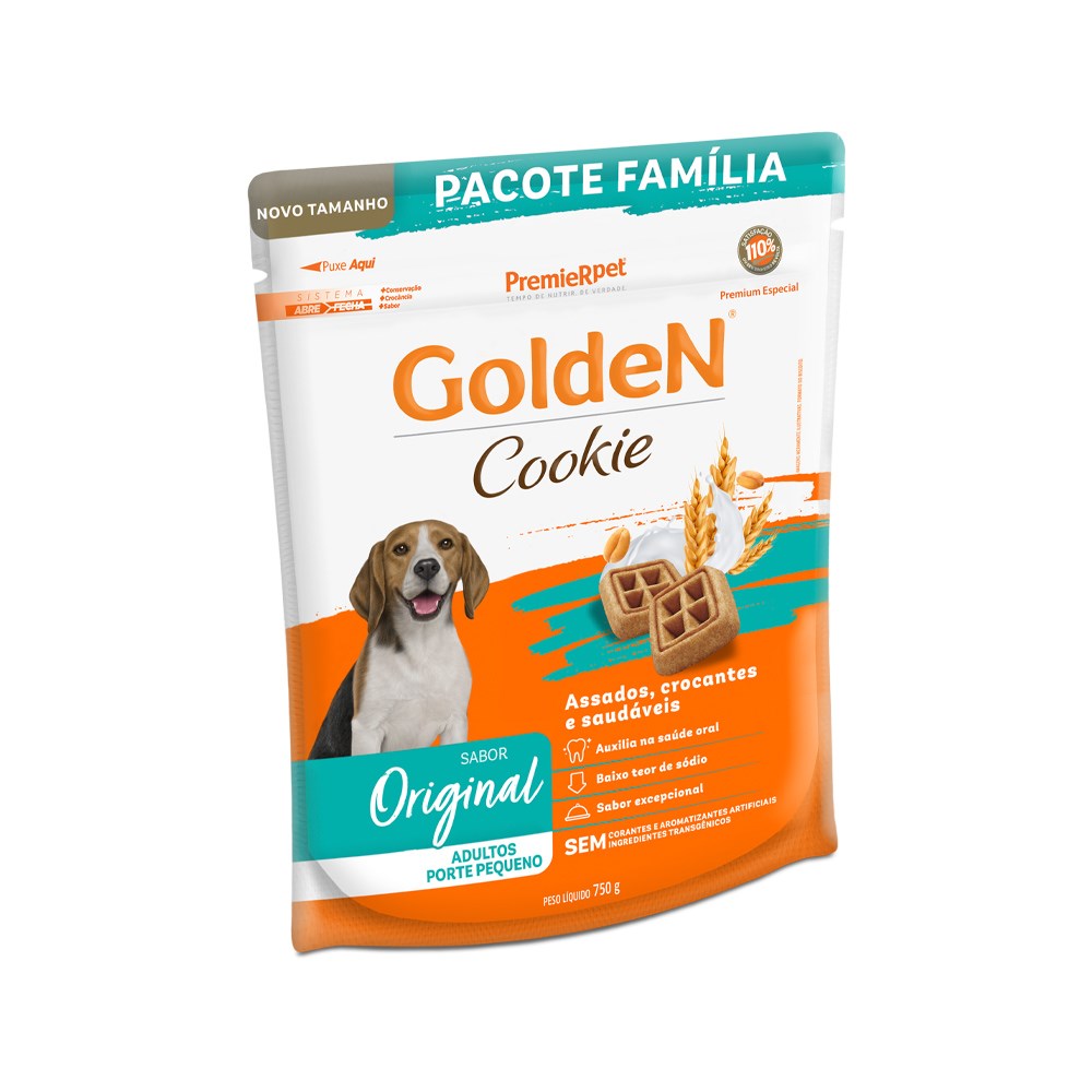 Golden Cookie para Cães Adultos de Raças Pequenas
