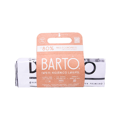 Tapete Higiênico Lavável Bartô Diário Canino Tradicional para Cães G
