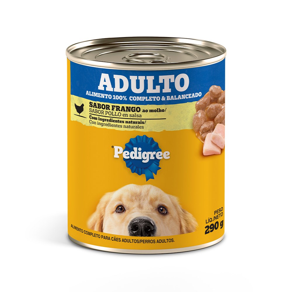 Ração Úmida Pedigree Frango ao Molho para Cães Adultos