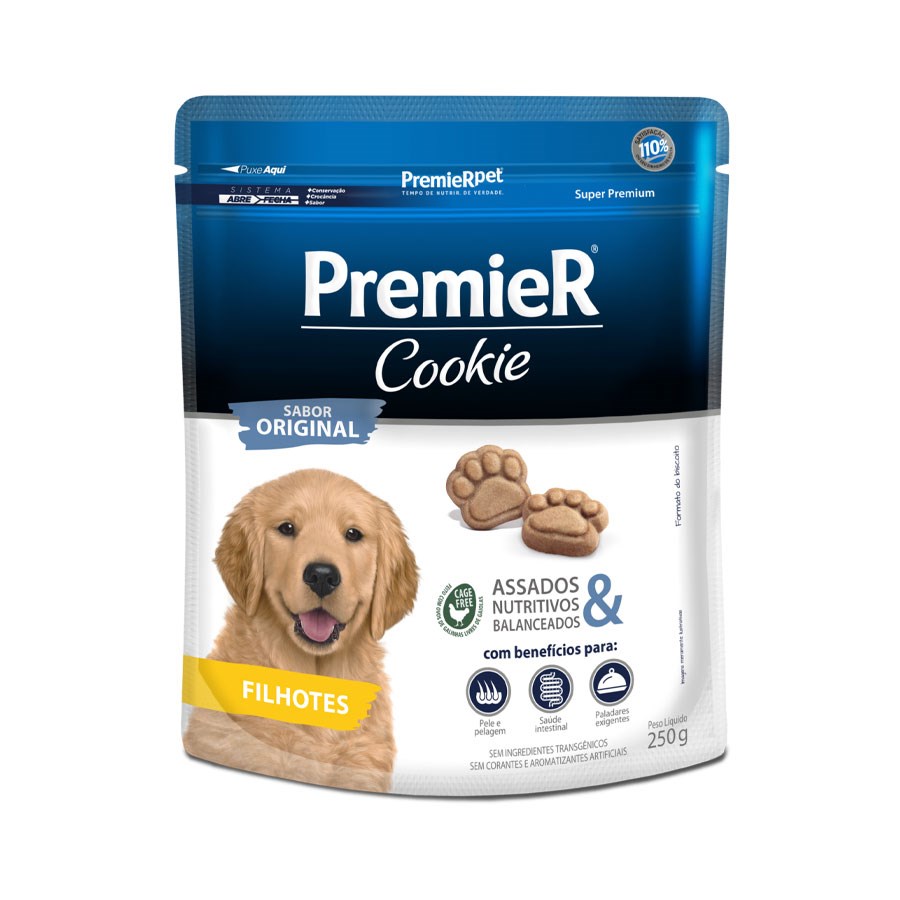 Premier Cookie para Cães Filhotes