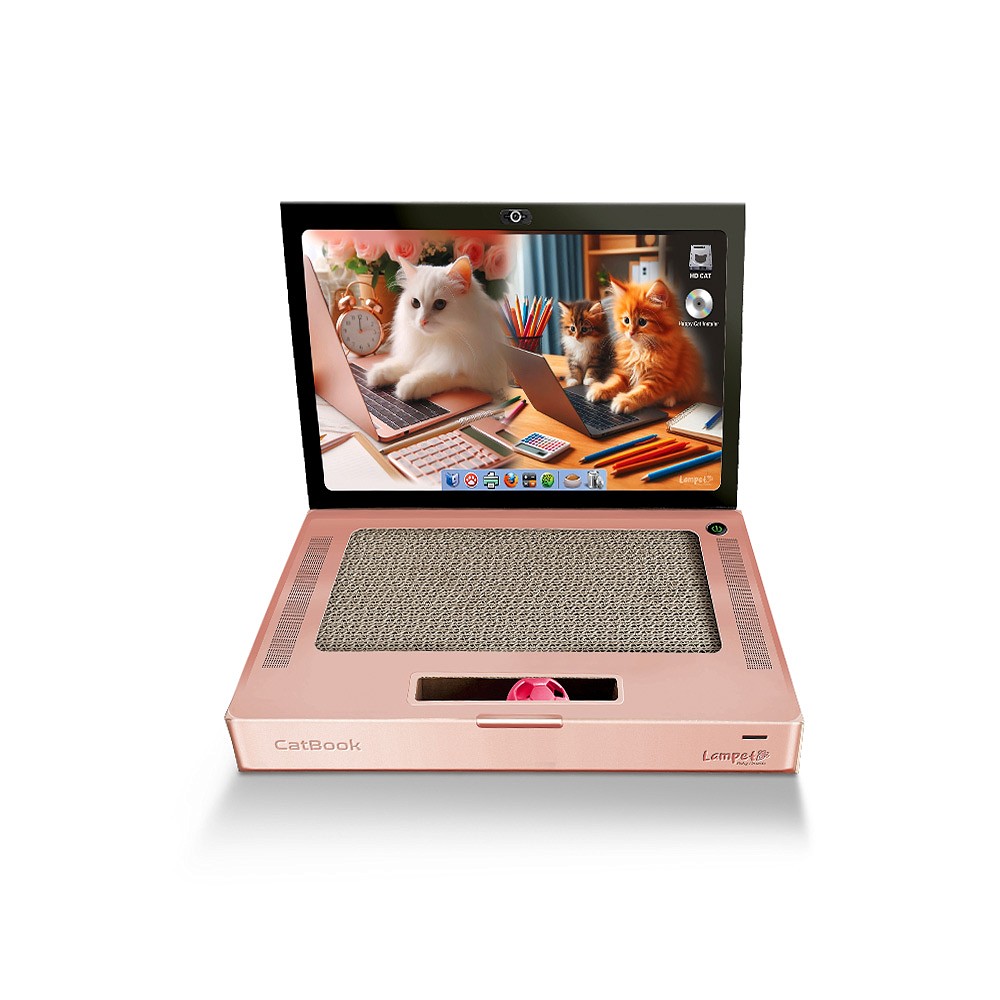 Arranhador Lampet Catbook Rose Gold para Gatos