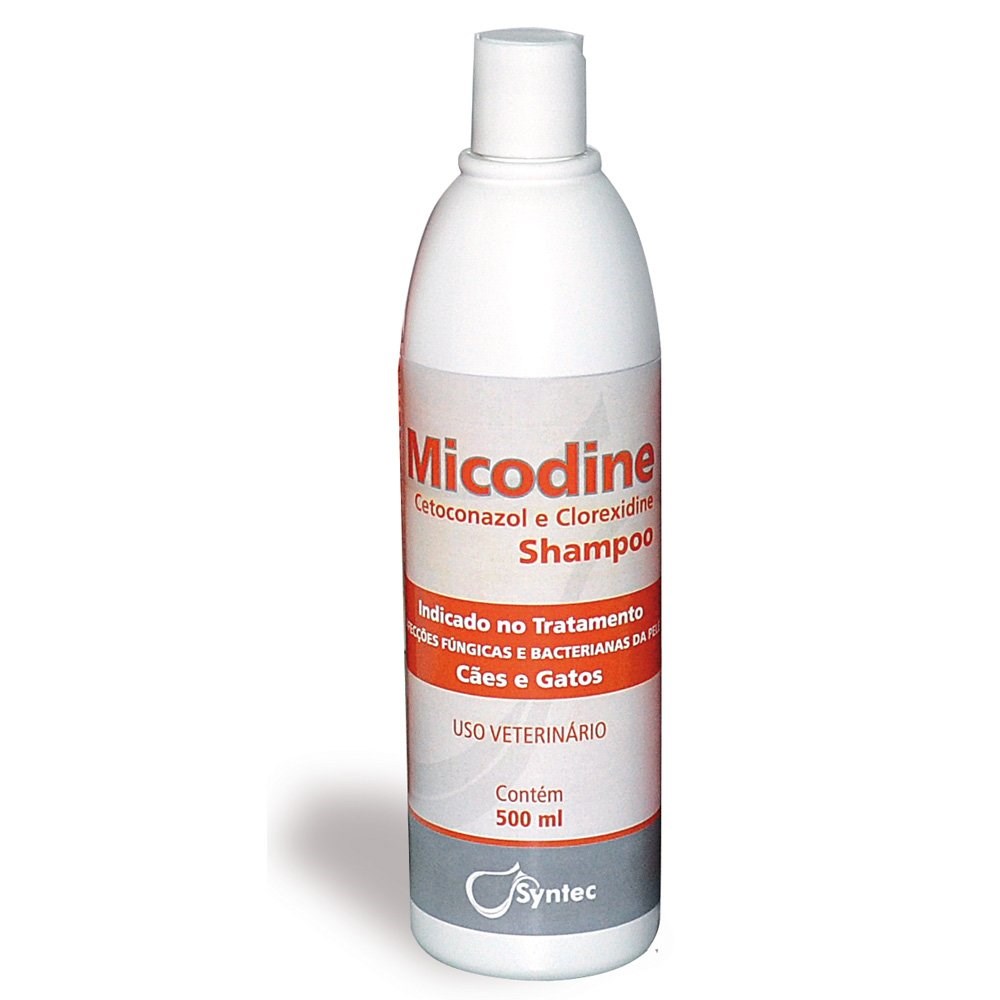 Shampoo Micodine para cães e gatos