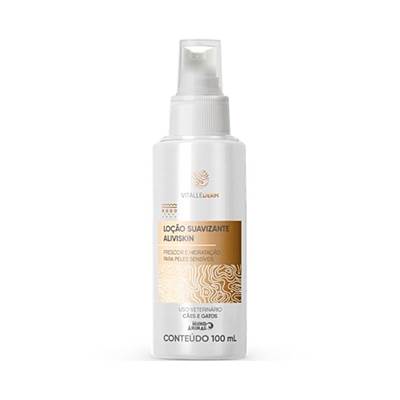Loção Vitallederm Aliviskin Suavizante para Cães e Gatos 100ml