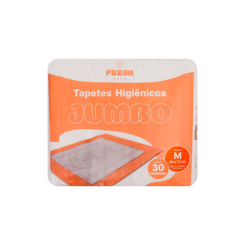 Tapete Higiênico Fresh Pads Jumbo Médio