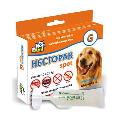 Antipulgas Hectopar Spot G para Cães G