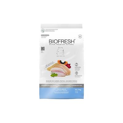 Ração Biofresh para Cães Adultos Castrados de Porte Médio. 10,1kg