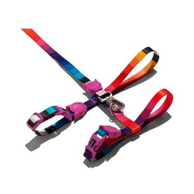 Peitoral com Guia para Gatos Prisma U