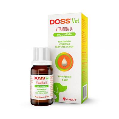 Suplemento Vitamínico Doss Vet para Cães e Gatos 5ml