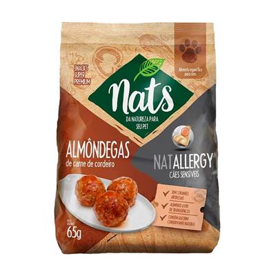 Snack Nats Natallergy para Cães