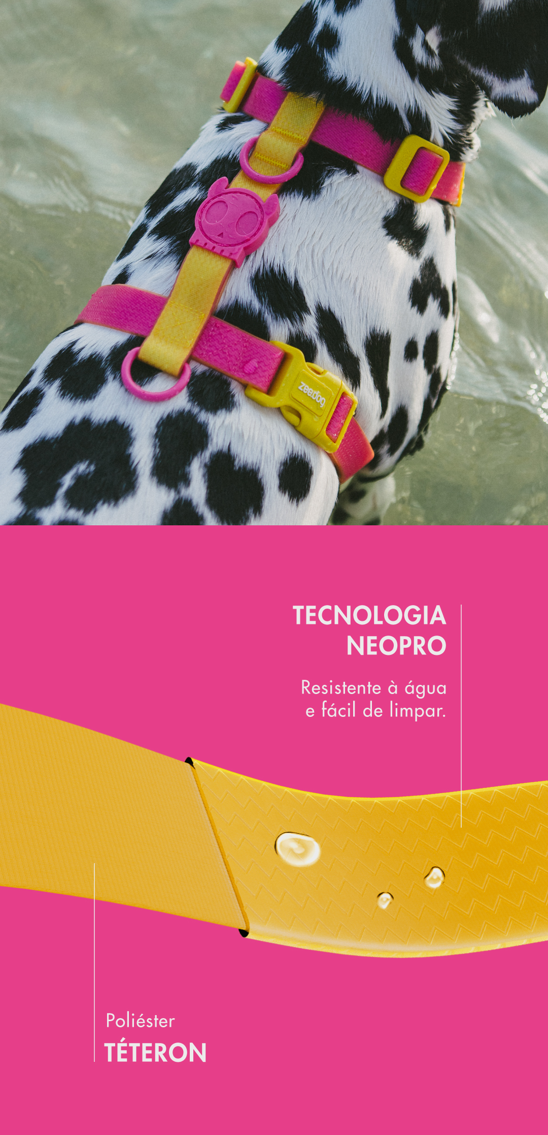 Peitoral para Cachorros H Neopro Lyra