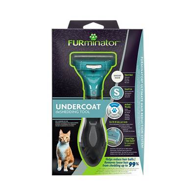 Escova New Furminator P para Gatos de Pelo Curto U