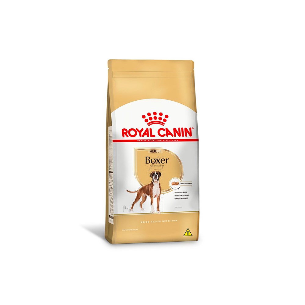 Ração Royal Canin para Cães Adultos da Raça Boxer