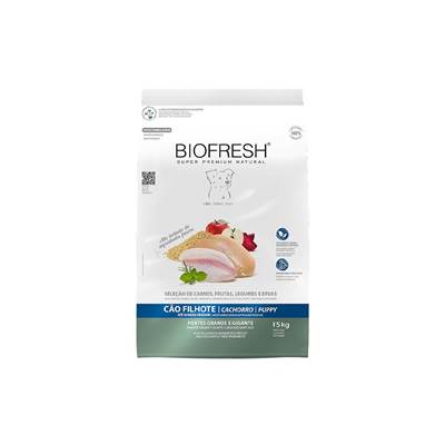 Ração Biofresh para Cães Filhotes de Raças Grandes 15kg
