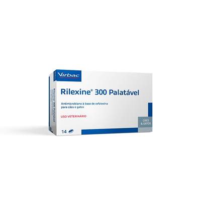 Antibiótico Rilexine Palatável 300mg 300mg