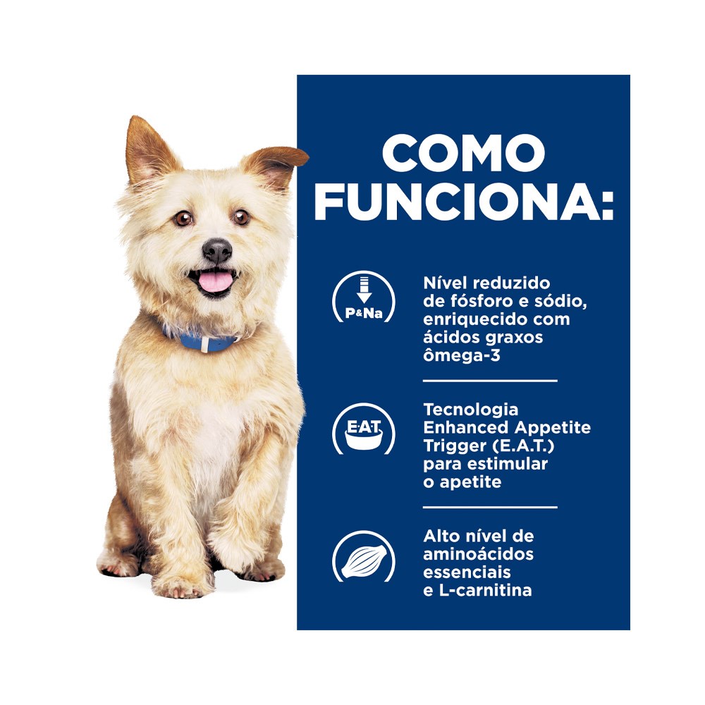 Ração Hill's Prescription Diet K/D para Cães Adultos - Cuidado Renal