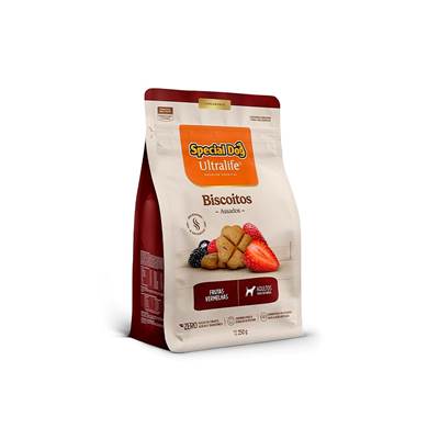 Biscoito Special Dog Ultralife para Cães Adultos Sabor Frutas Vermelhas