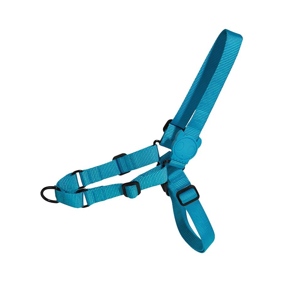 Peitoral para Cachorros Antipuxão Ultimate Blue