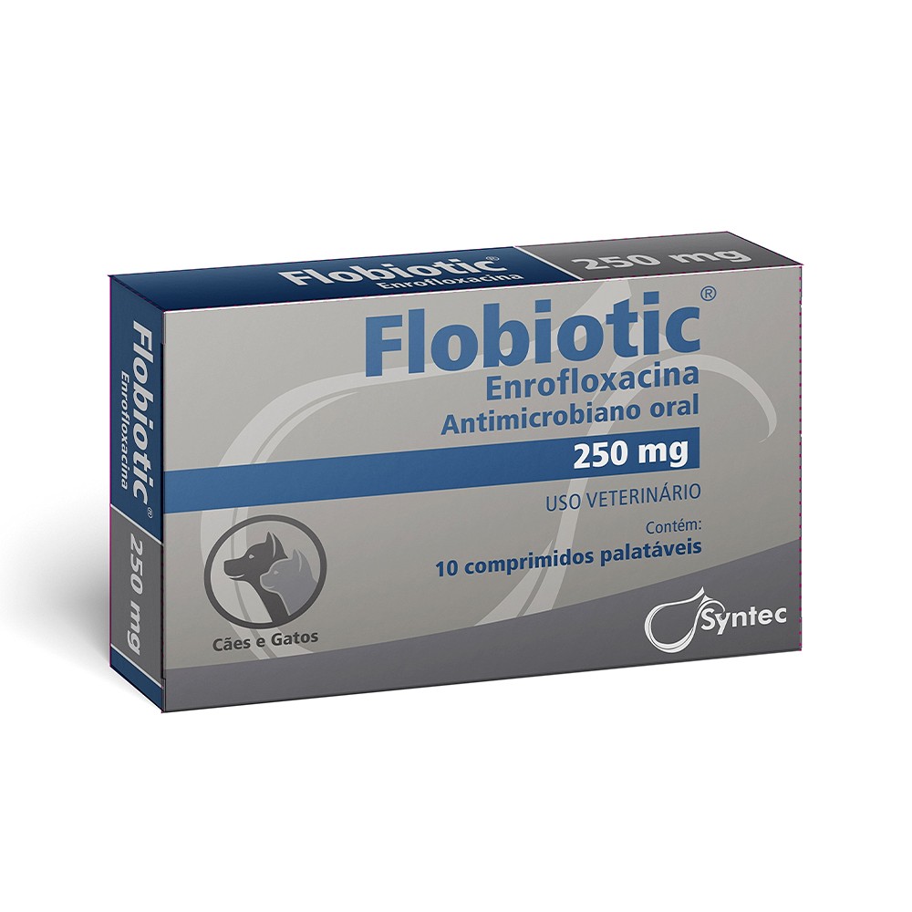 Medicamento Syntec Flobiotic para Cães e Gatos