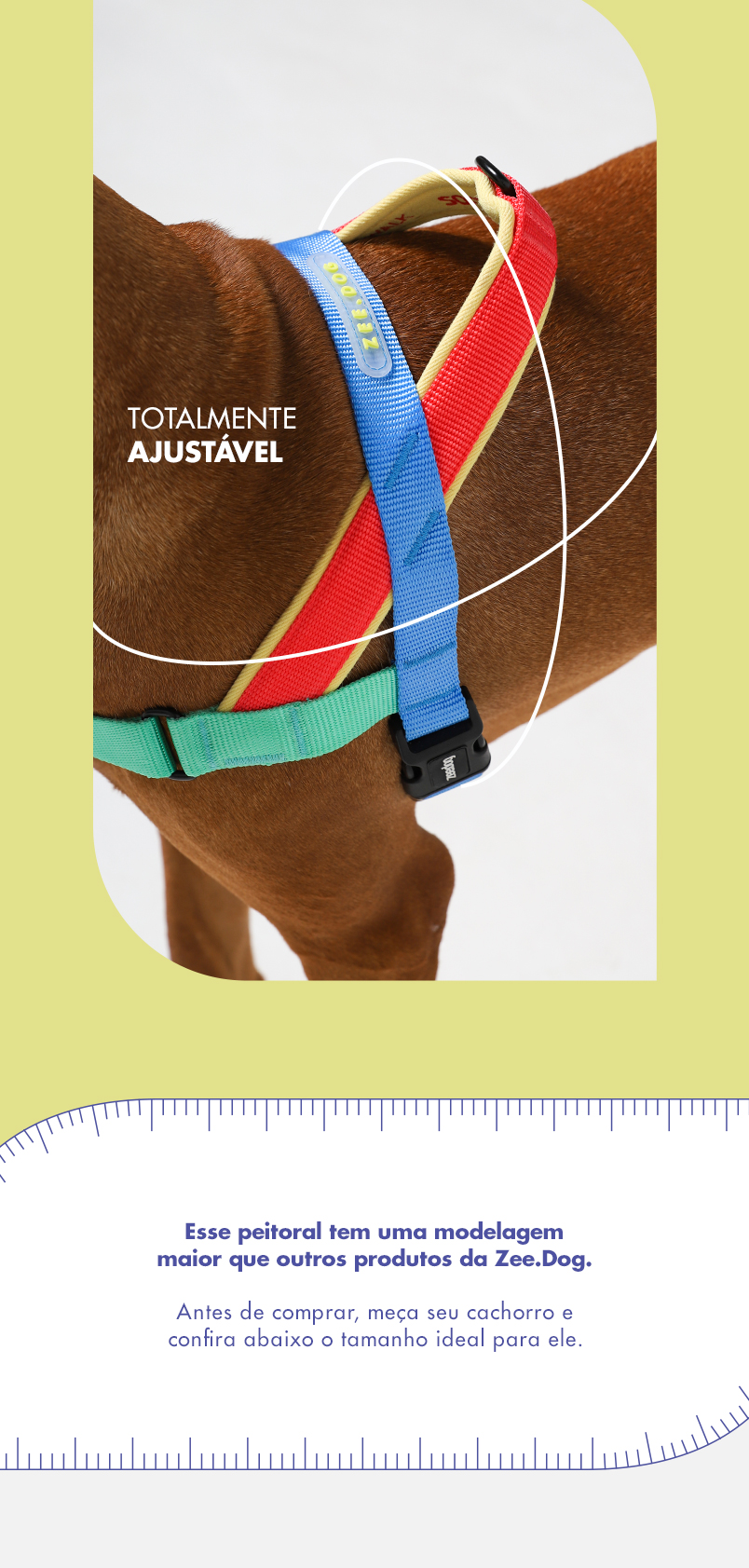 Peitoral Antipuxão SofterWalk para Cachorros Mellow | Zee.Now