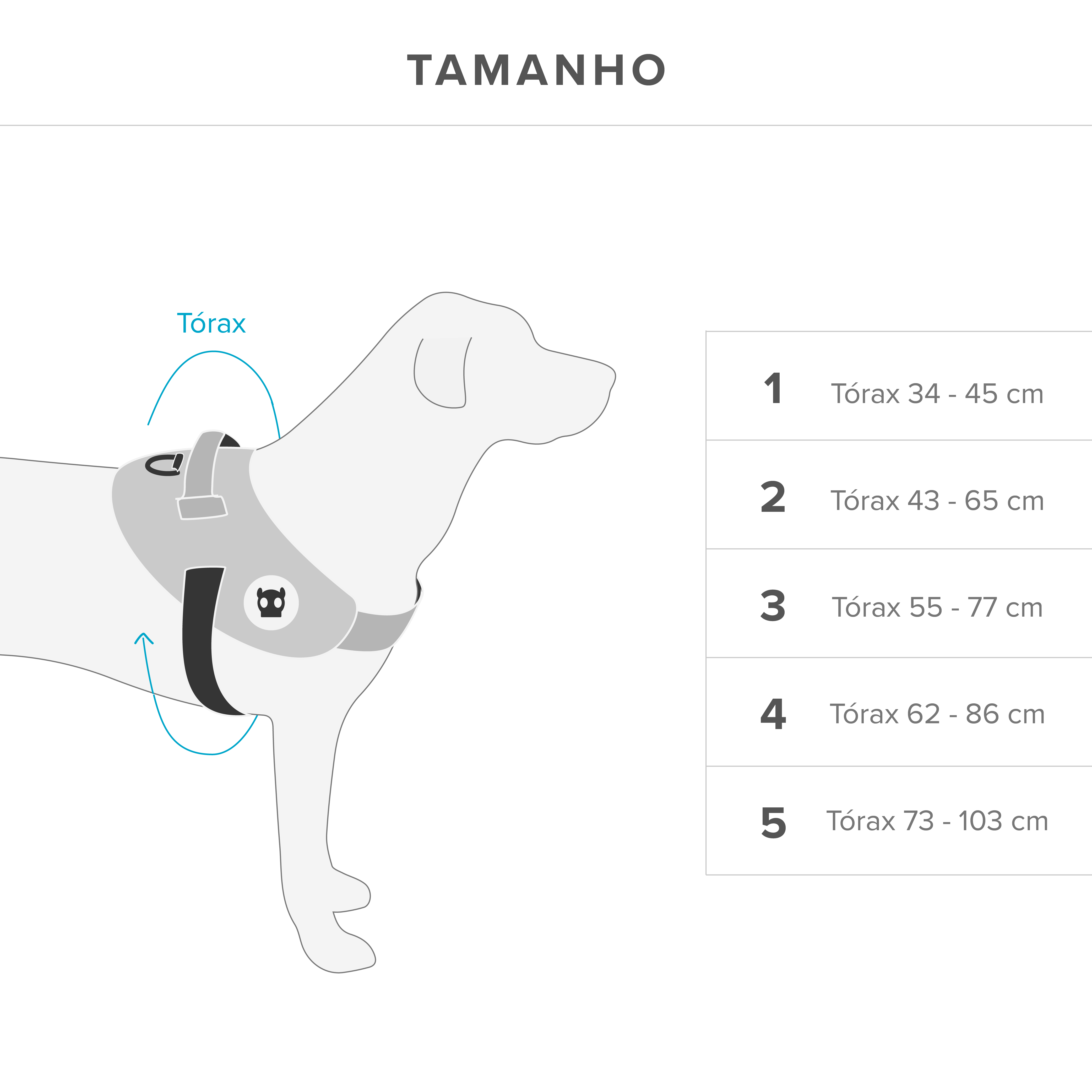 Peitoral para Cachorros FlyHarness Acg 