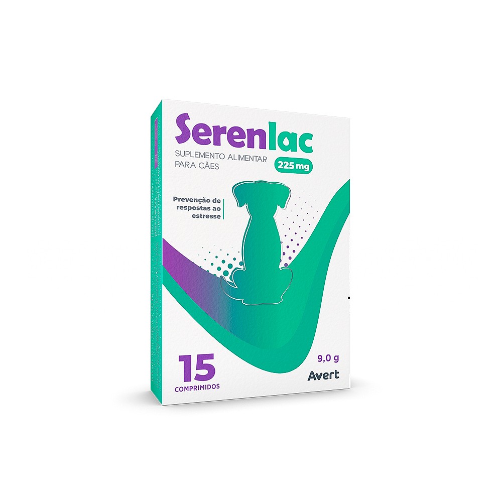 Suplemento Avert Serenlac para Cães 255mg
